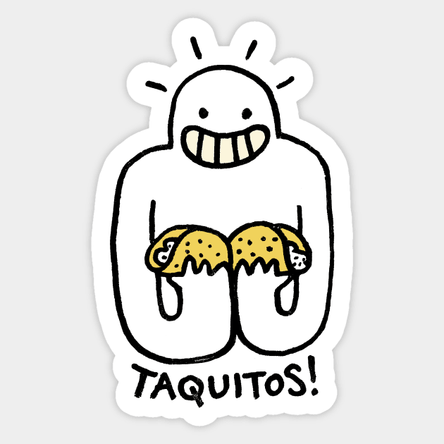 Taquitos Sticker by Walmazan